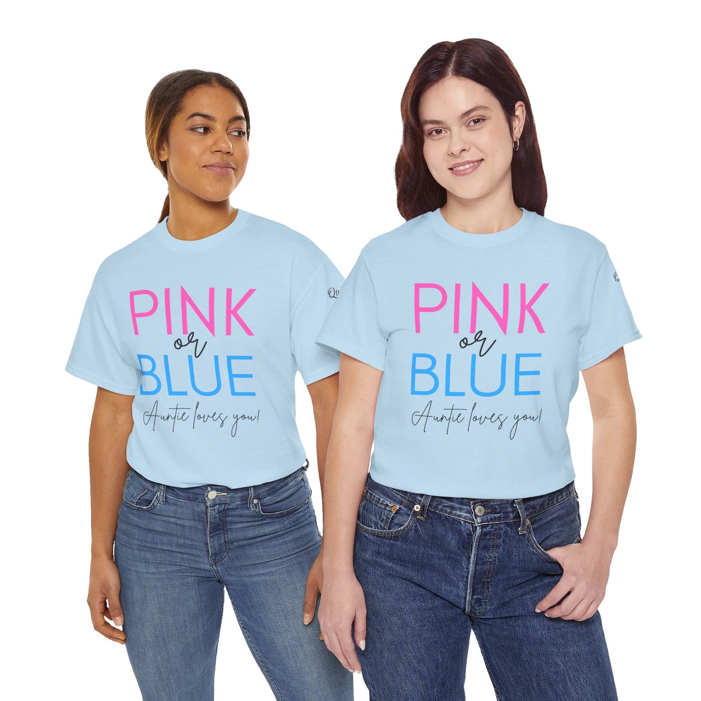 Pink or Blue Auntie Loves You