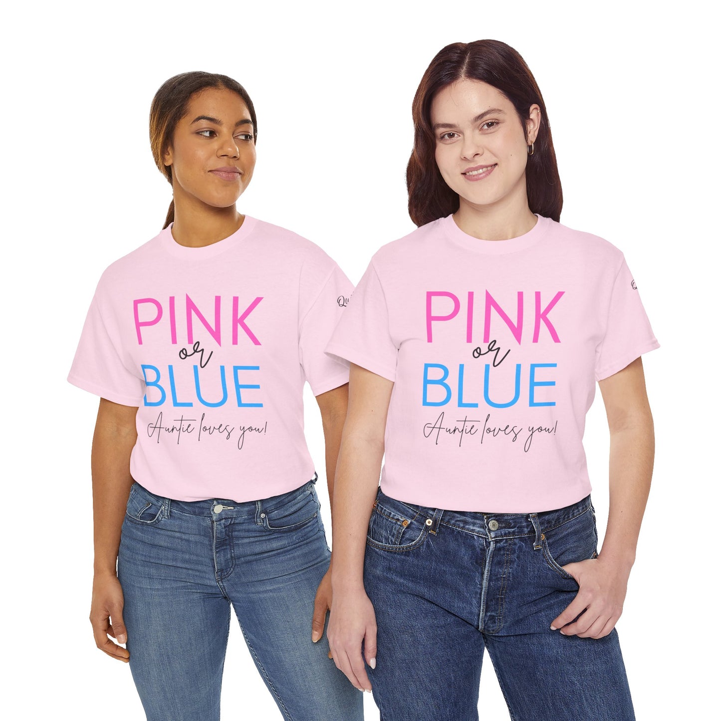 Pink or Blue Auntie Loves You