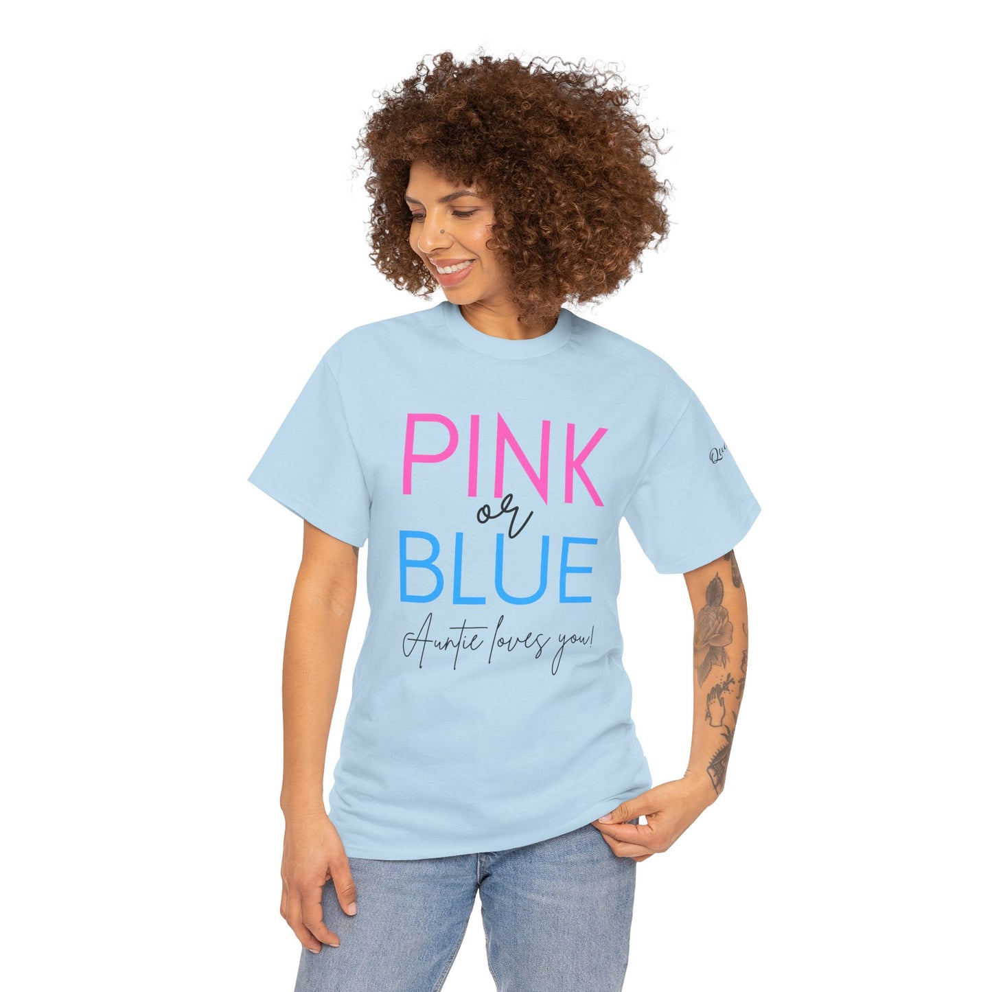 Pink or Blue Auntie Loves You