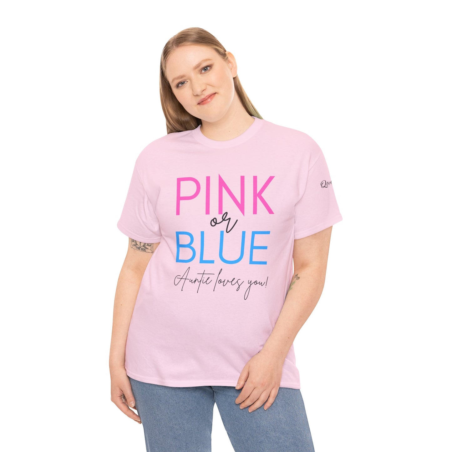 Pink or Blue Auntie Loves You