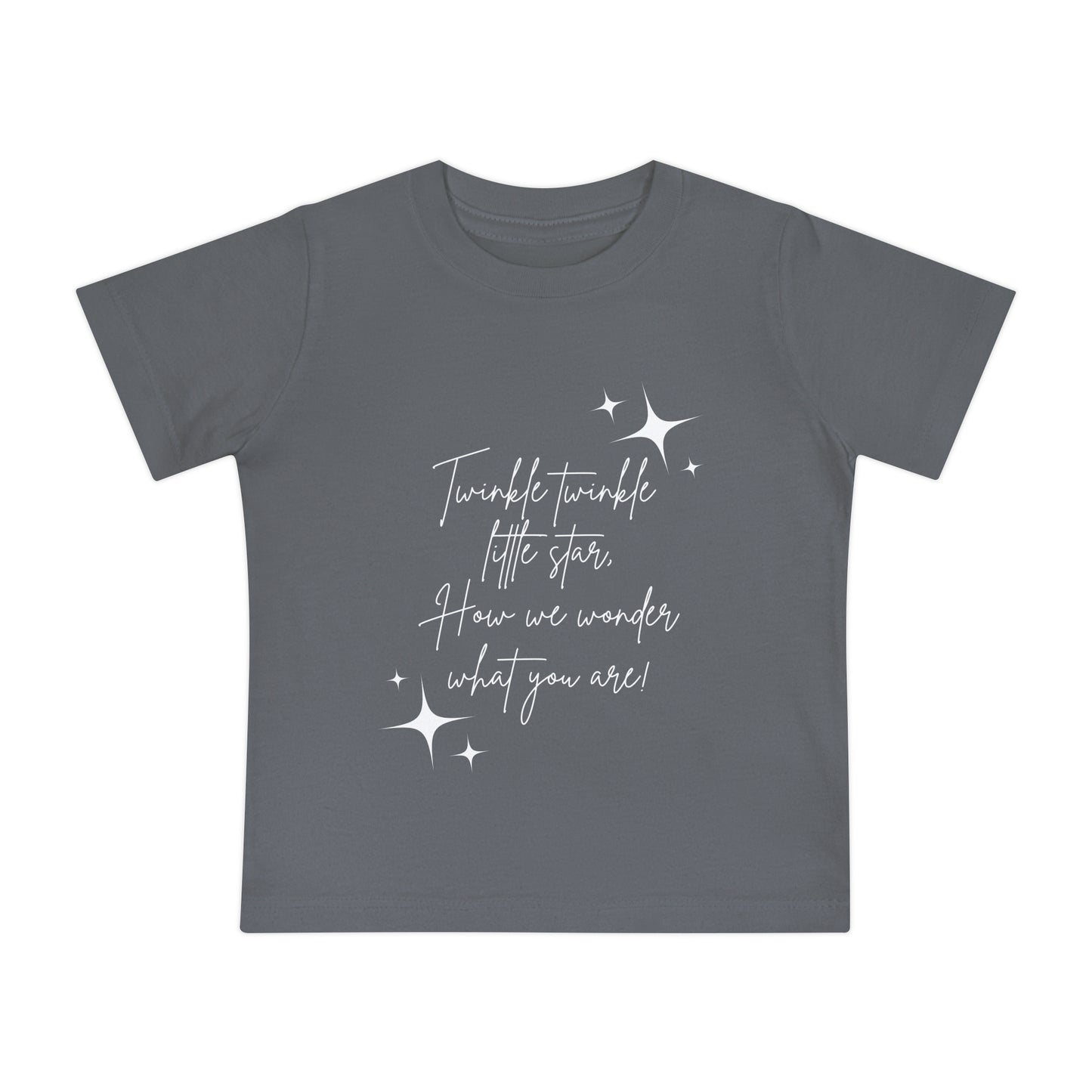 Twinkle Twinkle Little Star Baby Short Sleeve T-Shirt