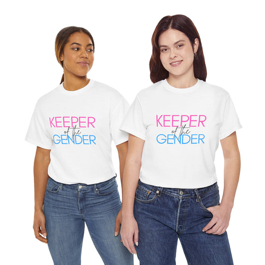 Keeper of the Gender - Pink or Blue Auntie Loves You