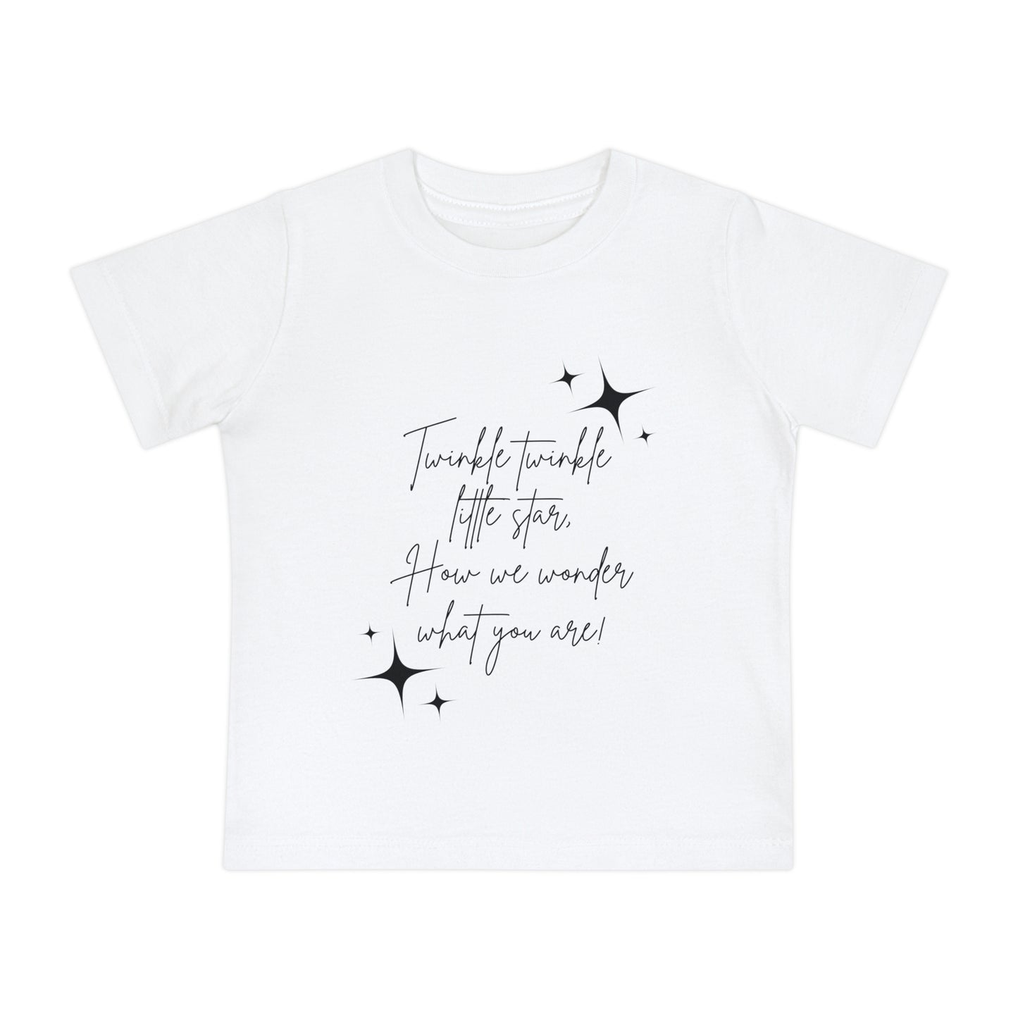 Twinkle Twinkle Little Star Baby Short Sleeve T-Shirt