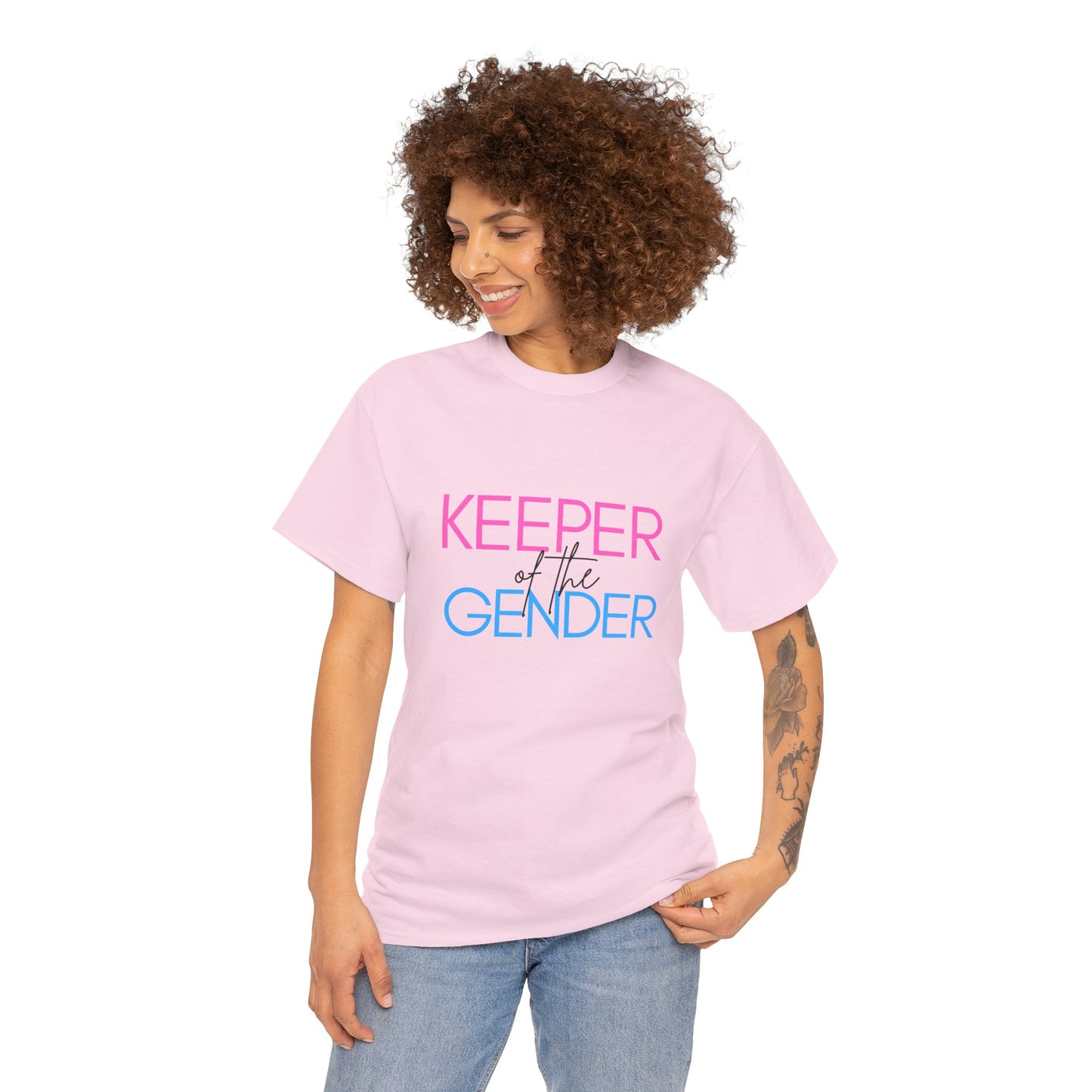 Keeper of the Gender - Pink or Blue Auntie Loves You