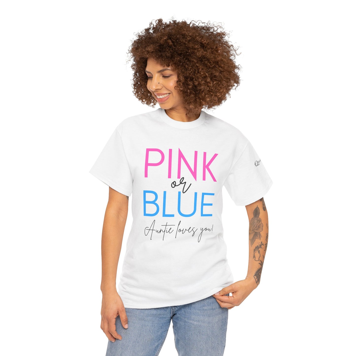 Pink or Blue Auntie Loves You