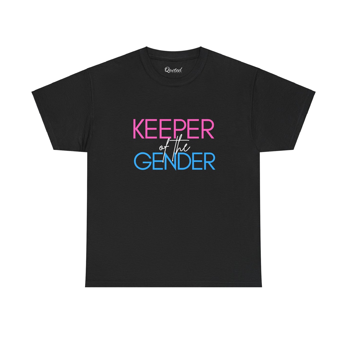 Keeper of the Gender - Pink or Blue Auntie Loves You