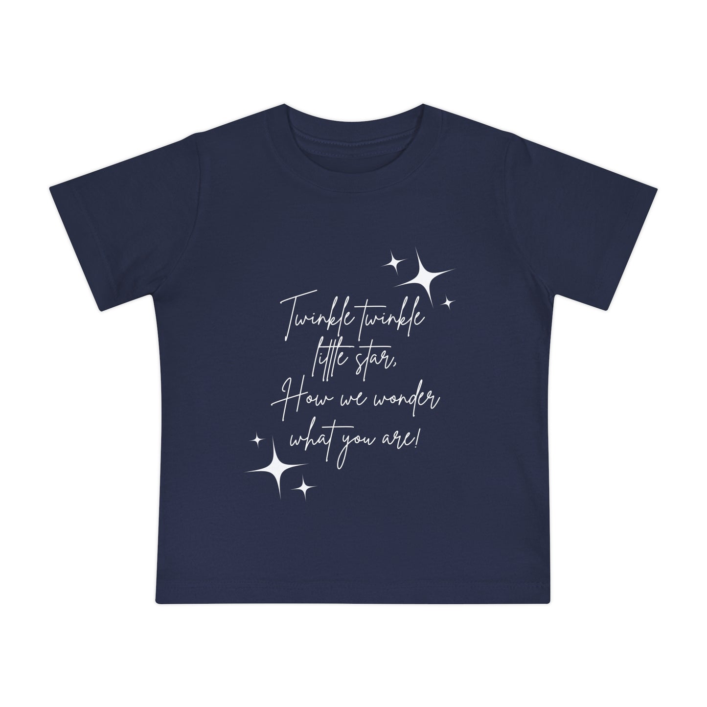 Twinkle Twinkle Little Star Baby Short Sleeve T-Shirt