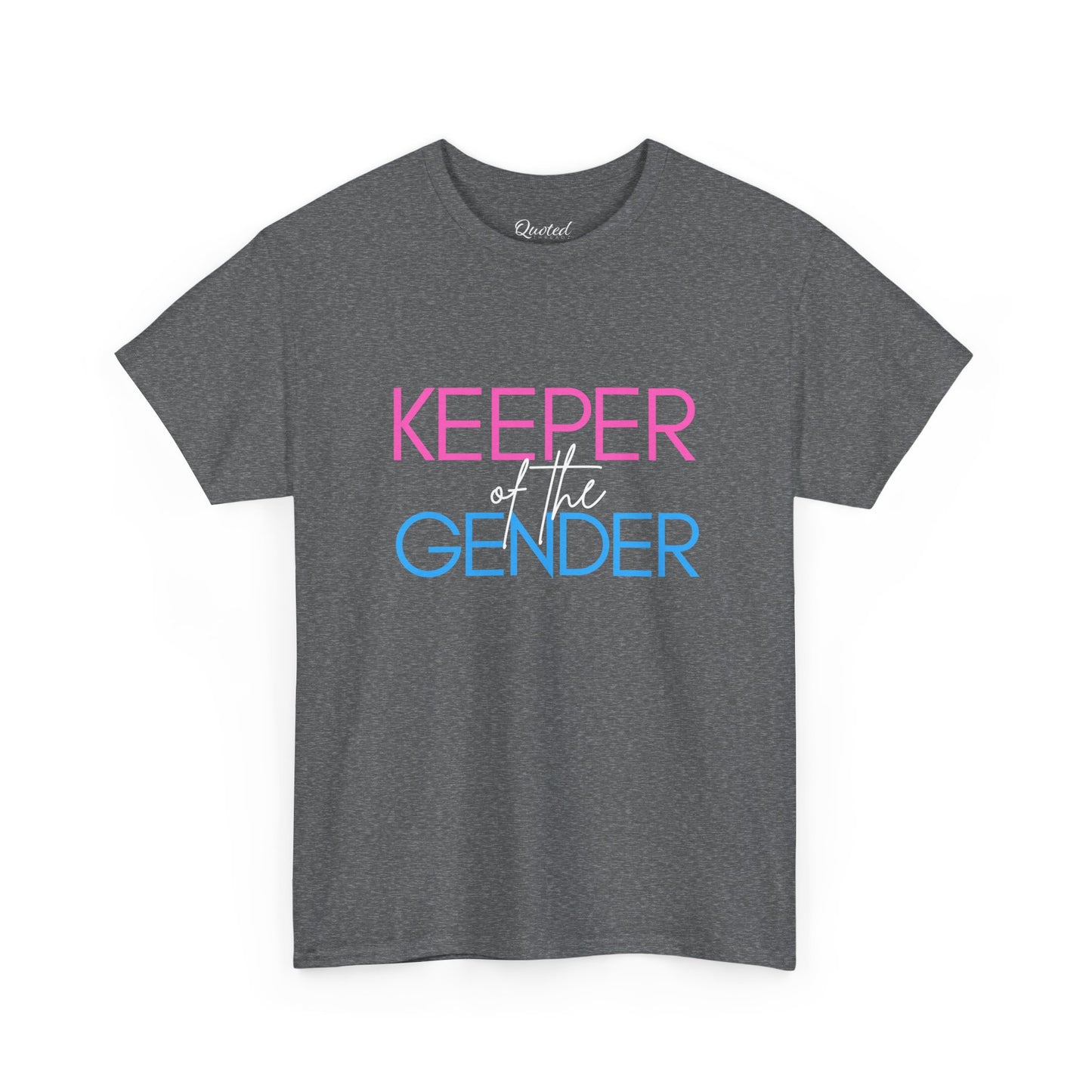 Keeper of the Gender - Pink or Blue Auntie Loves You